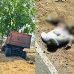 CG ACCIDENT : दर्दनाक हादसा: तेज रफ्तार ट्रेलर ने बाइक सवार मां-बेटे को रौंदा, मौके पर ही मौत