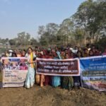 सुबह-सुबह गांवों में पहुंचीं जिपं. अध्यक्ष, वीबीजी राम जी के कार्यों का किया निरीक्षण