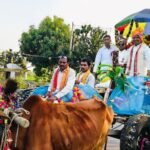 CG – विधायक का स्वैग : बैलगाड़ी पर सवार होकर बारात पहुंचे विधायक, बारात में दिखी छत्तीसगढ़ी संस्कृति की झलक