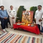 भगवान परशुराम जन्मोत्सव पर पूजा-अर्चना पश्चात सेव-बूदी का वितरण