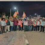 तीन राज्यों में BJP की जीत पर कोपरा में जश्न, आतिशबाज़ी और ‘झालमुड़ी पार्टी’ से गूंजा शहर
