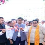 वित्त मंत्री चौधरी ने किया जीके इलेक्ट्रिक शोरूम का शुभारंभ