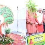 विस परिसर में एक पेड़ मां के नाम 3.0 अभियान के तहत हुआ वृहद पौधरोपण