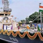 भारतीय नौसेना को मिली नई ताकत, माहे श्रेणी के सातवें पनडुब्बी रोधी युद्धपोत ‘मछलीपटनम’ का शुभारंभ
