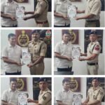 ग्राम खर्वे में हुये अंधेकत्ल की गुत्थी सुलझाने वाले 26 पुलिस कर्मियों को एसपी ने प्रशस्ति पत्र देकर किया सम्मानित, कर्मचारियों का बढ़ा उत्साह