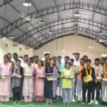 छू लो आसमान के सफल विद्यार्थियों का वन मंत्री केदार कश्यप ने किया सम्मान