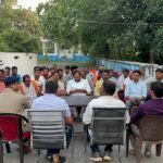 कसडोल थाना परिसर में शांति समिति की बैठक सम्पन्न