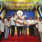 नवरात्रि के तीसरे दिन SDM एवं नायब तहसीलदार ने किया माता रानी का दर्शन, प्रेम मंदिर थीम पंडाल का लिया जायजा