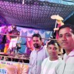 साहडा में नवरात्रि पर चलित झांकियां और गिरौदपुरी छाता पहाड़ पर गुरु घासीदास की धुनी बनी विशेष आकर्षण का केंद्र