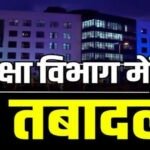 CG शिक्षक तबादला: बड़ी संख्या में शिक्षकों के हुए तबादले, देखिये पूरी लिस्ट